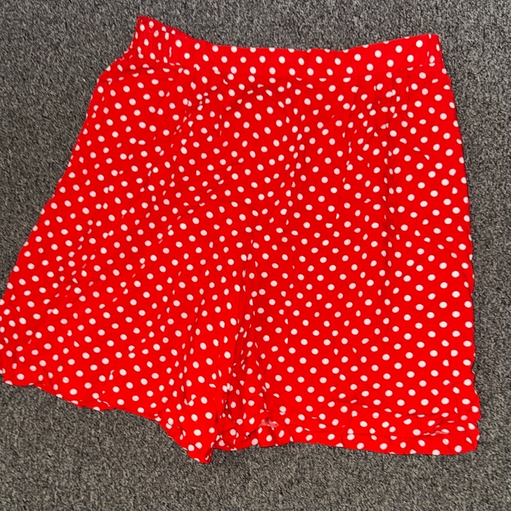 Sag Harbor Red Polka Dot Women's Bermudas
